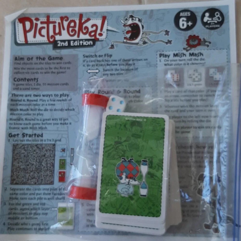 Hasbro Pictureka! 2nd Edition Game